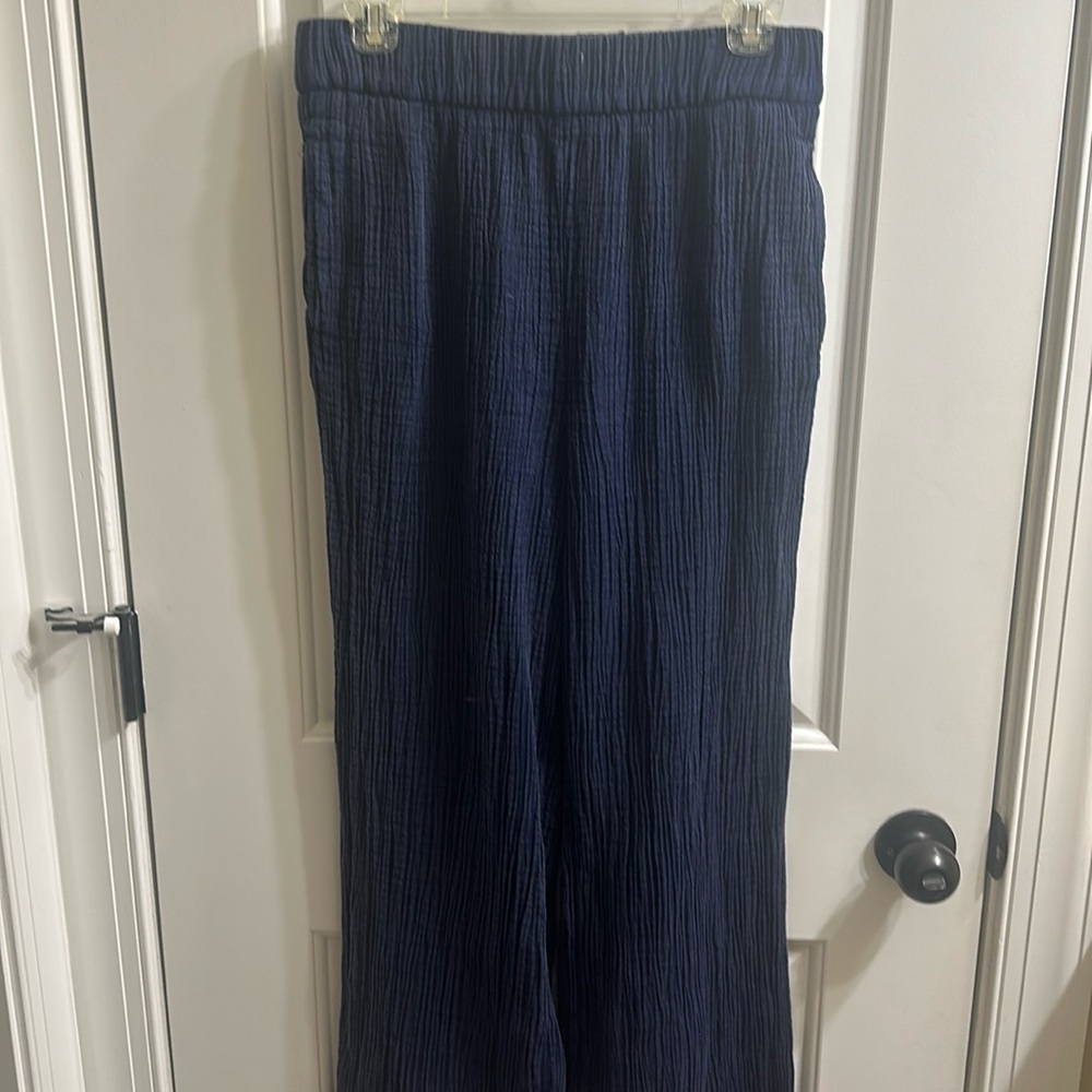 Wonderly Mineral Wash Pull-On Wideleg Pant
